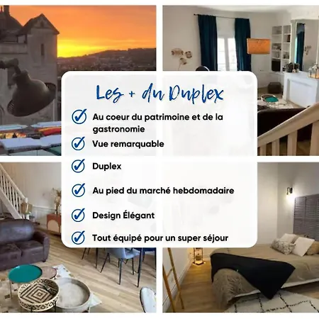 Lejlighed Superbe Duplex Vue Cathedrale *